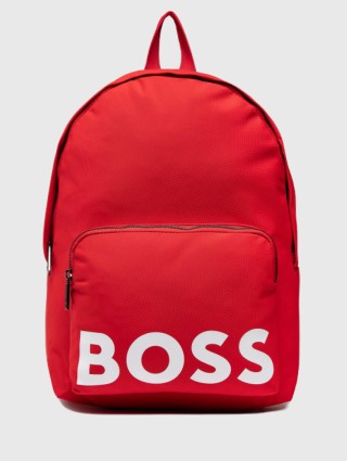 Красный рюкзак BOSS: фото - Invogue