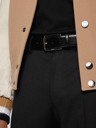 Чорний ремінь BOSS : фото 3 - Invogue