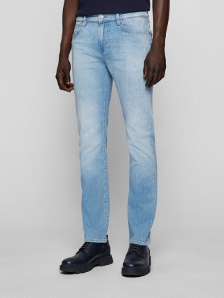 Бірюзові джинси BOSS : фото 1 - Invogue