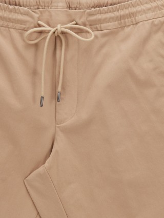 Бежеві брюки BOSS : фото 4 - Invogue