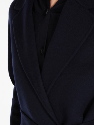 Синє пальто MAX MARA : фото 4 - Invogue