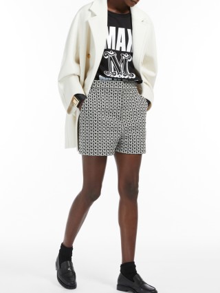 Біле пальто MAX MARA з вовни та кашеміру: фото 3 - Invogue