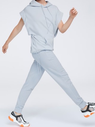 Блакитні брюки DOROTHEE SCHUMACHER : фото 3 - Invogue