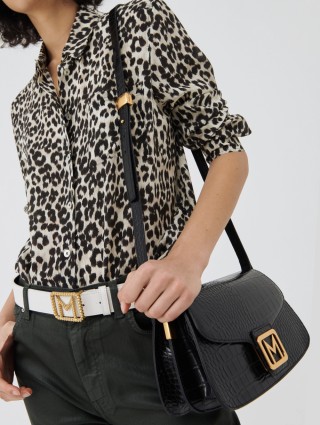 Чёрная сумка MARELLA: фото 1 - Invogue