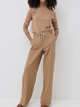 Бежевый свитер MARELLA: фото 2 - Invogue