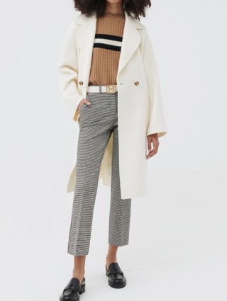 Кремовое пальто MARELLA: фото 1 - Invogue