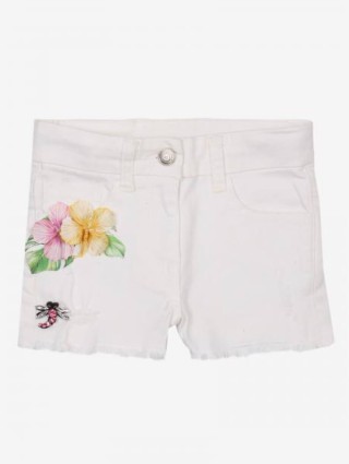 Кремові шорти MONNALISA : фото - Invogue