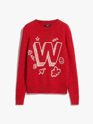 Червоний светр WEEKEND MAX MARA : фото - Invogue