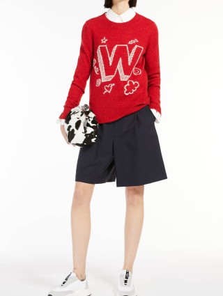 Червоний светр WEEKEND MAX MARA : фото 3 - Invogue