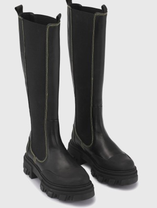 Чорні чоботи GANNI : фото 1 - Invogue