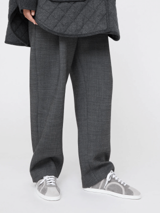 Сірі снікерси TOTEME : фото 6 - Invogue