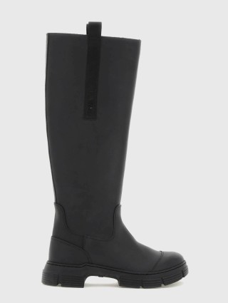 Чорні чоботи GANNI : фото - Invogue