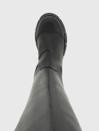 Чорні чоботи GANNI : фото 3 - Invogue