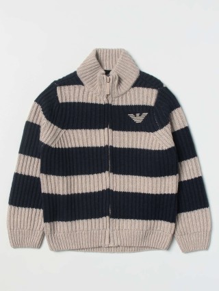 Разноцветная кофта EMPORIO ARMANI KIDS: фото - Invogue