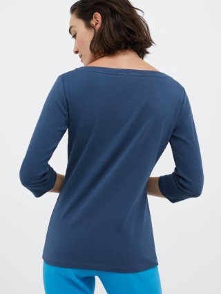 Тёмно-синий свитер MAX&CO: фото 2 - Invogue