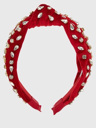 Красный обруч MONNALISA: фото - Invogue