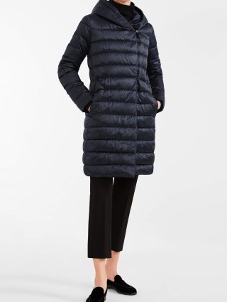 Темно-синє пальто MAX MARA : фото 1 - Invogue