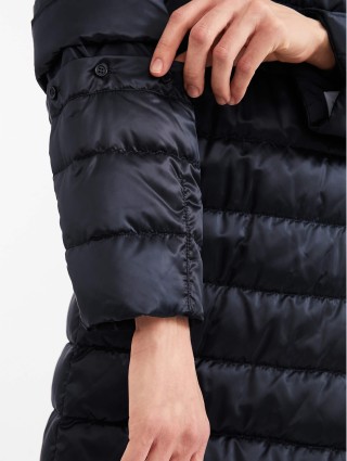 Темно-синє пальто MAX MARA : фото 3 - Invogue