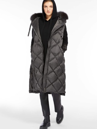 Темно-сірий жилет MAX MARA : фото 3 - Invogue