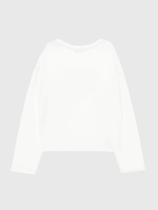 Белый джемпер MONNALISA: фото 1 - Invogue