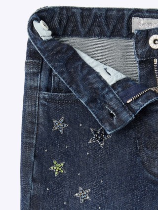 Сині джинси IL GUFO : фото 2 - Invogue