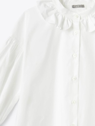 Біла сорочка IL GUFO : фото 2 - Invogue