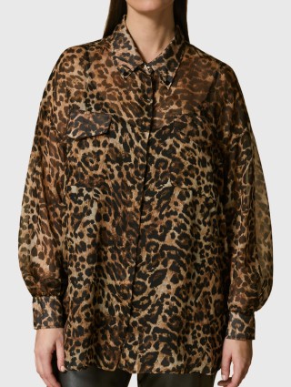 Коричнева блуза MARINA RINALDI : фото - Invogue