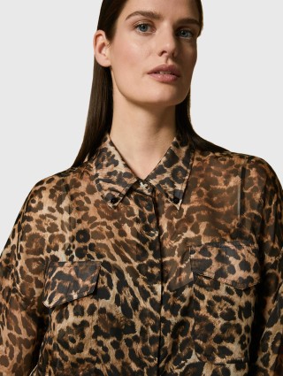 Коричнева блуза MARINA RINALDI : фото 2 - Invogue