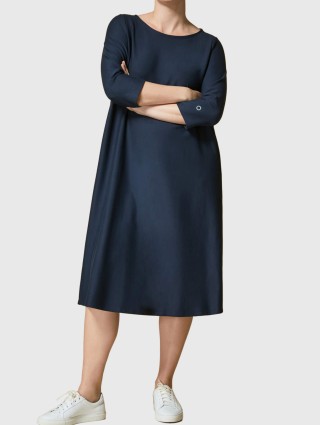 Темно-синя сукня MARINA RINALDI : фото - Invogue