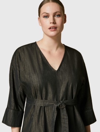 Чорна сукня MARINA RINALDI : фото 2 - Invogue