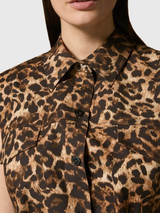 Коричневое платье MARINA RINALDI: фото 2 - Invogue