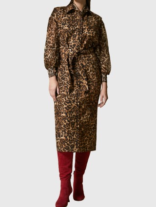 Коричневое платье MARINA RINALDI: фото 3 - Invogue