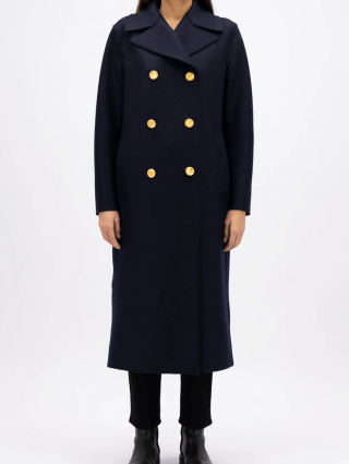 Синє пальто HARRIS WHARF LONDON : фото 1 - Invogue