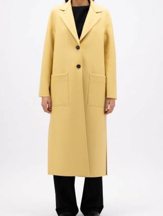 Кремове пальто HARRIS WHARF LONDON : фото 1 - Invogue