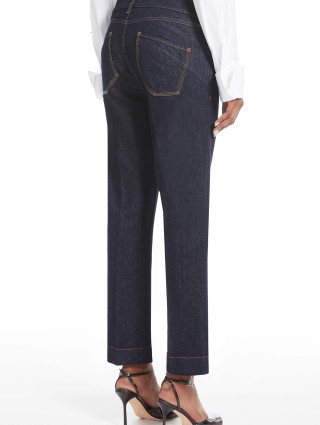 Темно-сині джинси SPORTMAX : фото 2 - Invogue