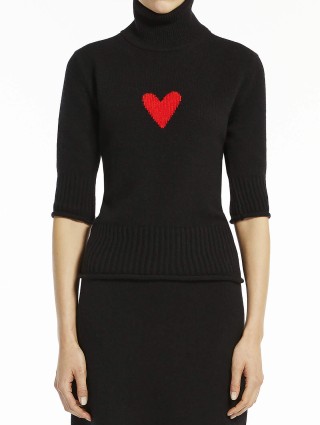 Чёрный свитер SPORTMAX: фото 1 - Invogue