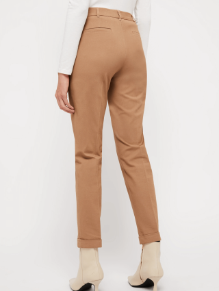 Бежевые брюки PENNYBLACK: фото 2 - Invogue