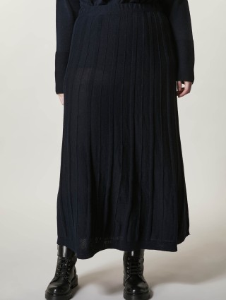 Темно-синя спідниця PERSONA : фото - Invogue