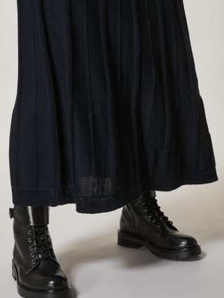 Темно-синя спідниця PERSONA : фото 2 - Invogue