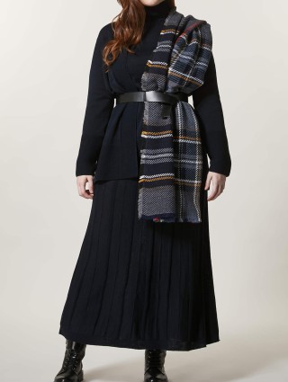 Темно-синя спідниця PERSONA : фото 4 - Invogue