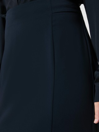 Тёмно-синяя юбка PERSONA: фото 3 - Invogue