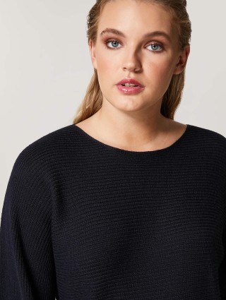 Темно-синій светр PERSONA : фото 2 - Invogue