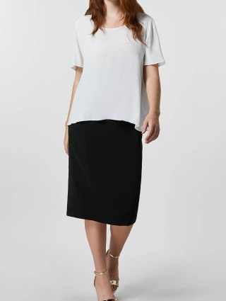 Белая рубашка PERSONA: фото 3 - Invogue