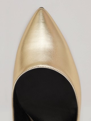 Золоті туфлі PERSONA : фото 3 - Invogue
