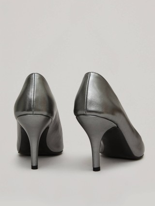 Тёмно-серые туфли PERSONA: фото 2 - Invogue