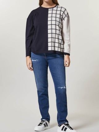 Темно-сині джинси PERSONA : фото 2 - Invogue