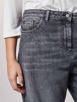 Темно-сірі джинси PERSONA : фото 3 - Invogue