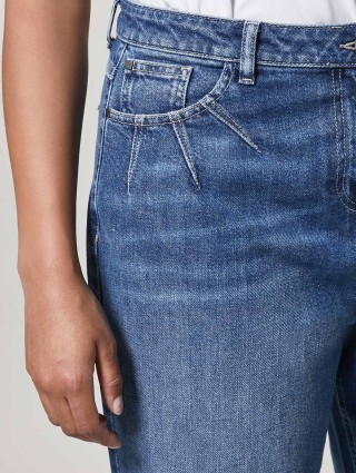 Голубые джинсы PERSONA: фото 3 - Invogue