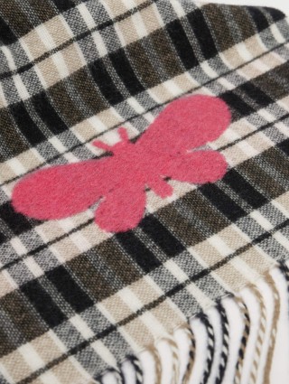 Бежевый шарф WEEKEND ACCESSORIES: фото 2 - Invogue