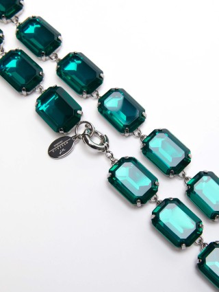 Зелене кольє WEEKEND ACCESSORIES : фото 1 - Invogue